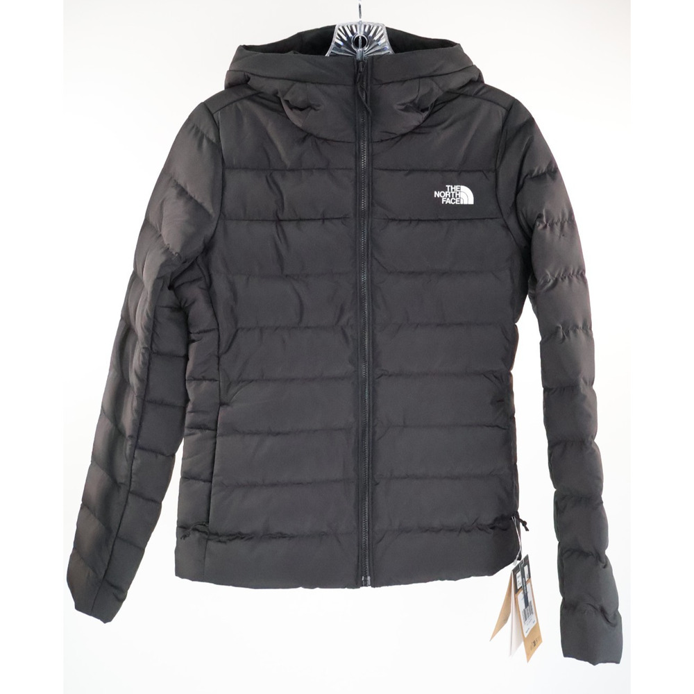 The North Face Women's Black Aconcagua 3 Hoodie Puffer Coat Size XS NWT READ